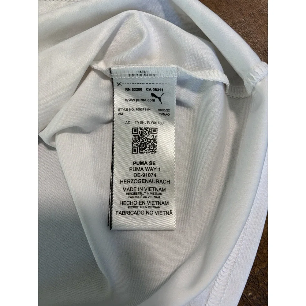 Puma Billionaire Boys Club Soccer Jersey XL White  Space Man logo Dry Cell - Picture 7 of 10